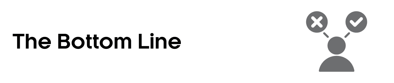 The Bottom Line