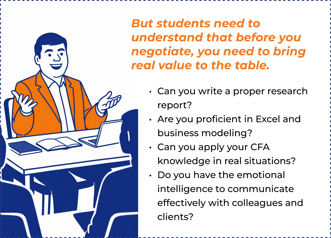 Before you negotiate, you need to bring real value to the table